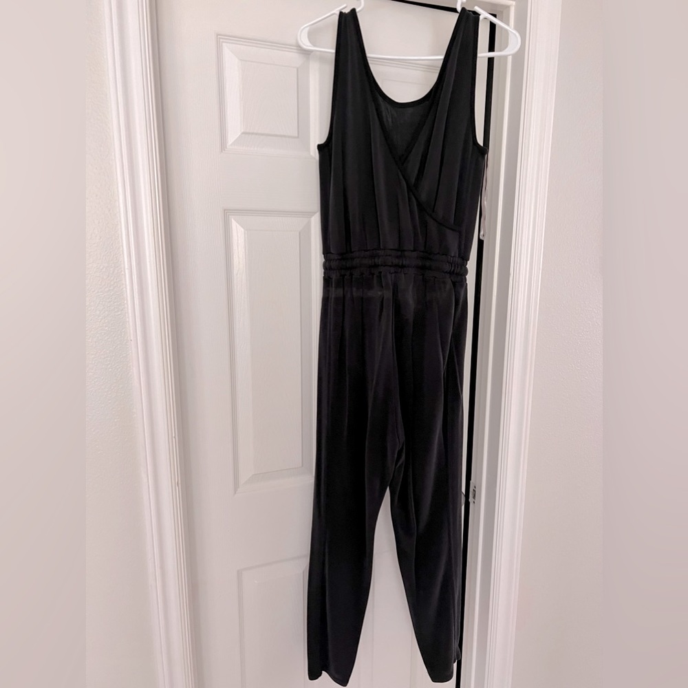 Athleta charcoal black jumpsuit romper.